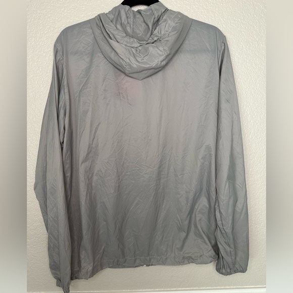 NEW Jack Wolfskin Grey Nylon Zip Up Jacket Size Medium - Picture 7 of 9